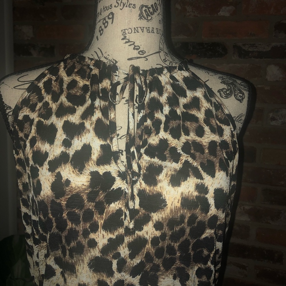 Leopard print romper - Picture 2 of 4